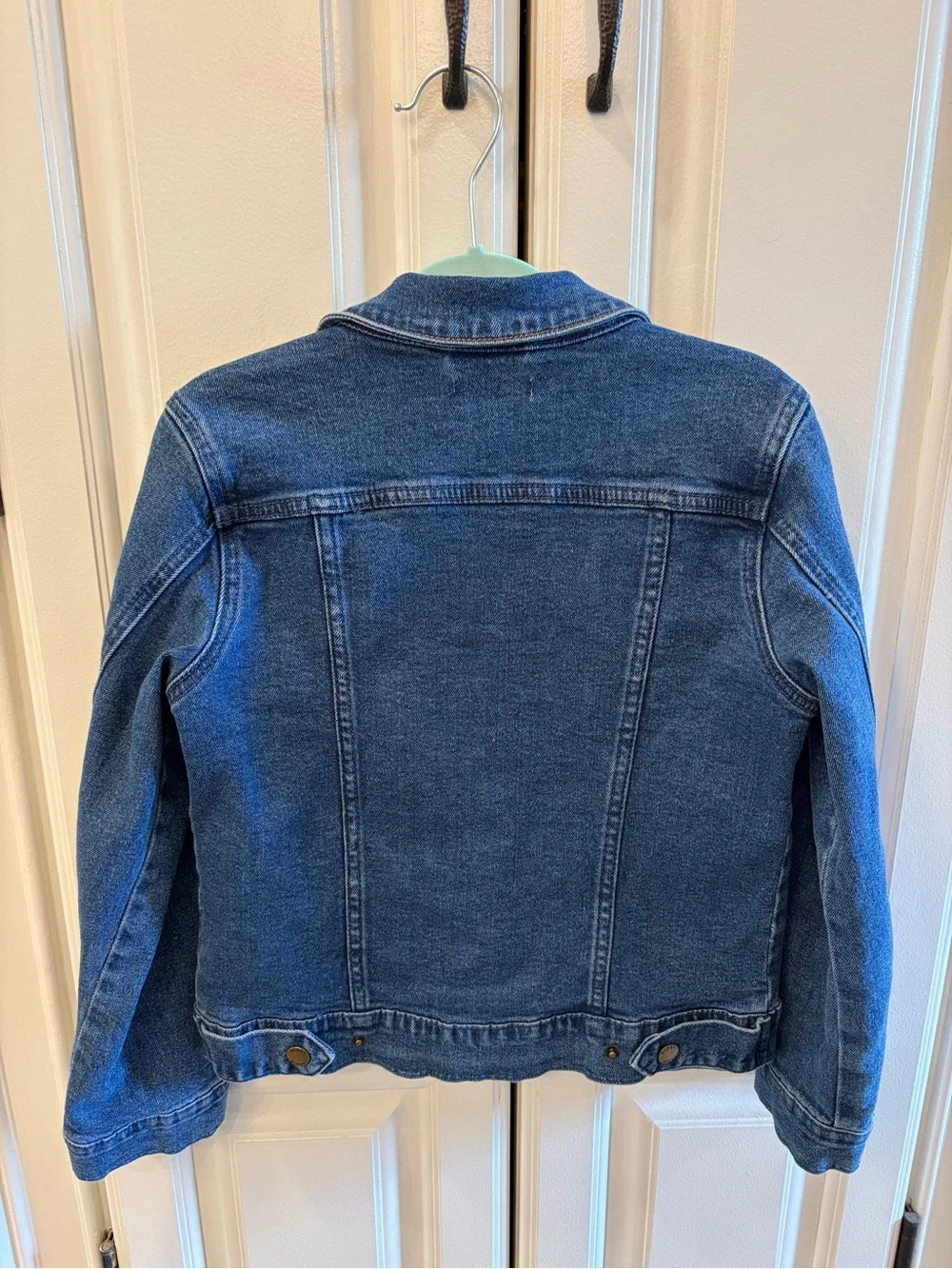 BISBY Girls' Blue Denim Jean Jacket